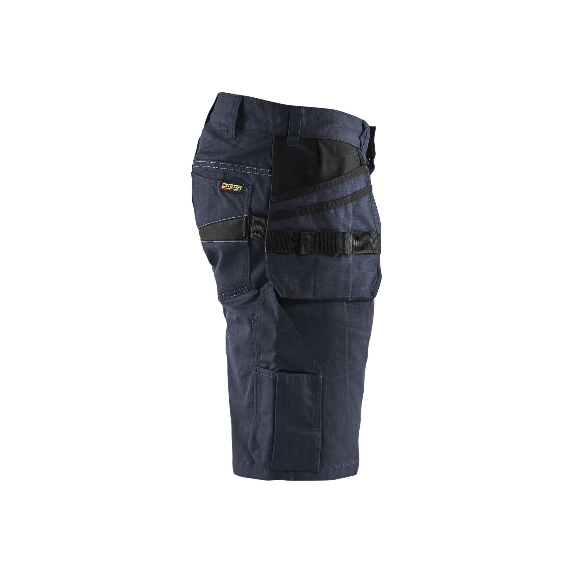 BLAKLADER 14941330 Service Shorts with Tool Pockets Work Shorts Men - ripstop fabric